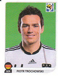 Piotr Trochowski Germany samolepka Panini World Cup 2010 #271